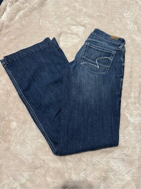 Ariat Dark Blue Wide Leg Jeans